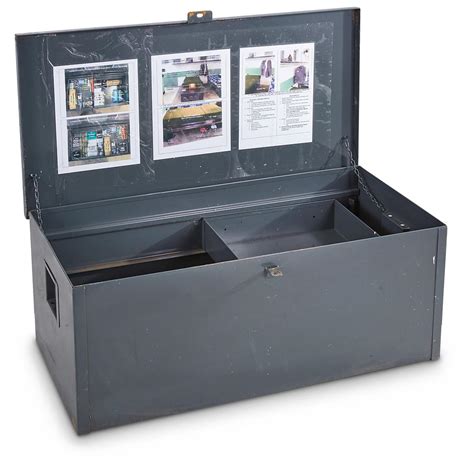 metal foot locker box|military metal foot lockers.